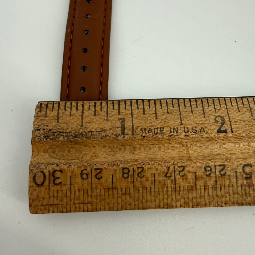 Armitron Tweety Bird Watch Water Resistant Vintage 2000 WORKS‎ Y2K Brown Band - Picture 10 of 11